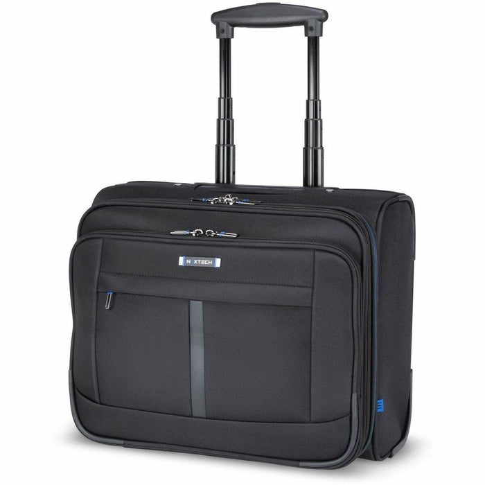 Nextech Carrying Case (Briefcase) for 15.6" Notebook - Black - 14.75" (374.65 mm) Height x 16.50" (419.10 mm) Width x 8.75" (222.25 mm) Depth - 1 Each