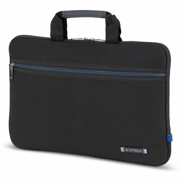 Nextech Carrying Case (Sleeve) for 15.6" Notebook - Black - Handle - 11.20" (284.48 mm) Height x 15.75" (400.05 mm) Width x 1.20" (30.48 mm) Depth - 1 Each