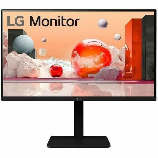 LG 27BA560-B 27" Class Full HD LCD Monitor - 16:9 - Matte Black  - 27" Viewable - In-plane Switching (IPS) Technology - 1920 x 1080 - 16.7 Million Colors - 250 cd/m² - 5 ms - 100 Hz Refresh Rate - Speakers - Swivel, Height, Tilt, Pivot - HDMI - VGA -