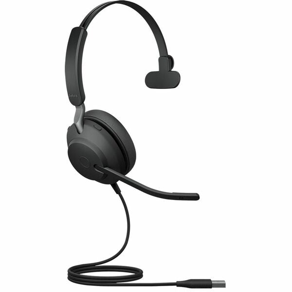 Jabra Evolve2 40 SE USB-A Headset - Mono - USB Type A - Wired - On-ear - Monaural - Ear-cup