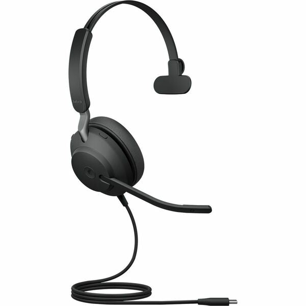 Jabra Evolve2 40 SE USB-C Headset - Mono - USB Type C - Wired - On-ear - Monaural - Ear-cup