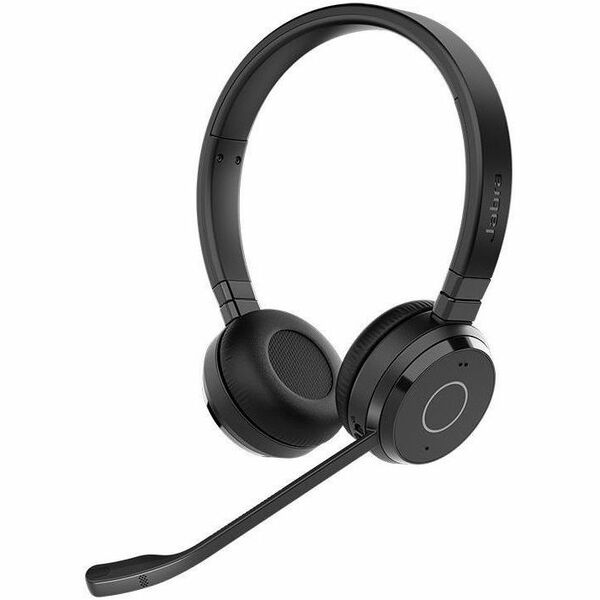 Jabra Evolve 65 TE Headset - Microsoft Teams Certification - Stereo - Wireless - Bluetooth - 98.4 ft (30 m) - 20 Hz to 20 kHz - Over-the-head, On-ear - Binaural - Supra-aural - Electret Condenser, Uni-directional Microphone