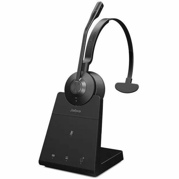 Jabra Engage 45 SE Earset - Mono - Wireless - DECT - 328.1 ft (100 m) - 40 Hz to 16 kHz - Over-the-ear, On-ear, Earbud - Monaural - In-ear - Electret Condenser, Uni-directional Microphone