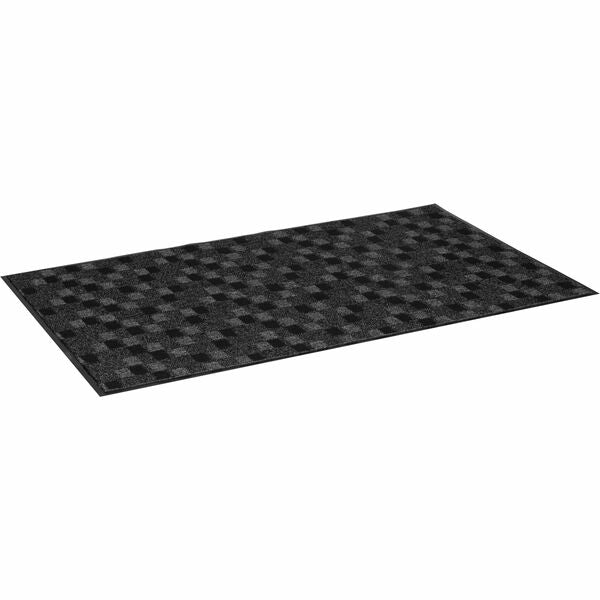 Mat Tech Terra Nova Wiper Entrance Mat - Entrance, Restaurant, Museum, Store, Indoor - 48" (1219.20 mm) Length x 72" (1828.80 mm) Width x 0.310" (7.87 mm) Thickness - Rectangular - Polypropylene, Fiber - Charcoal - 1 / Each