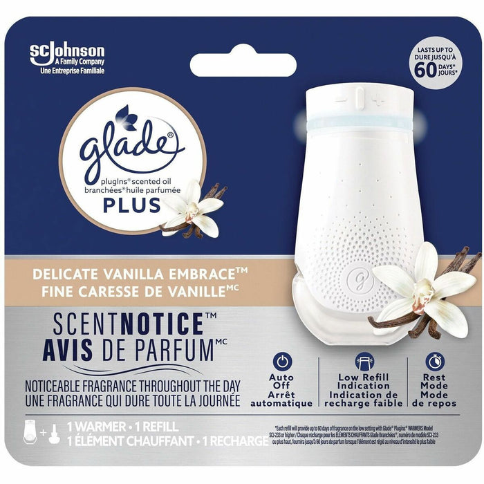 Glade PlugIns Air Freshener Kit - Oil - Sheer Vanilla Embrace - 1 Kit