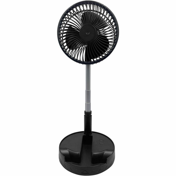 Royal Sovereign PFN-LB06B/ 2 In 1 Rechargeable Floor and Table Fan - 152.4 mm (6") Fan Diameter - 4 Speed - Rechargeable, USB Charging Port