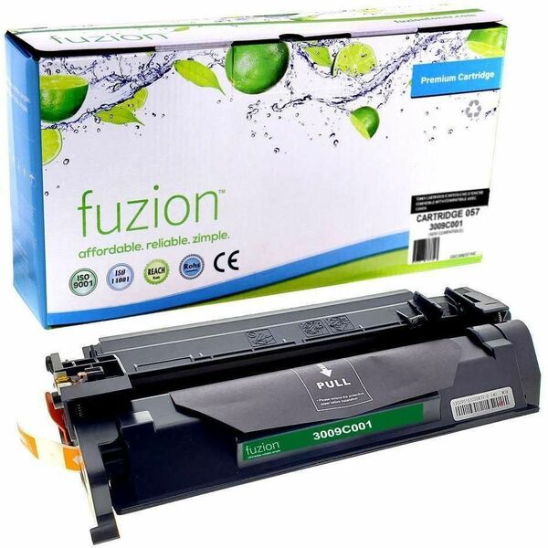 fuzion Compatible Toner for Canon 3009C001 (057) - Black - Yield: 3100