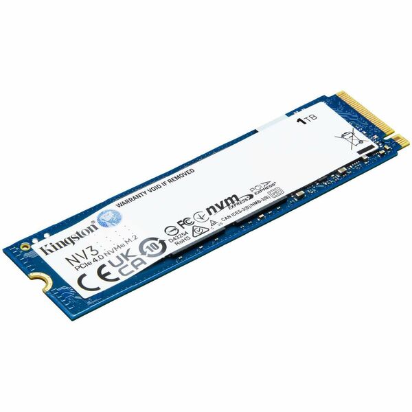 NV3 PCle 4.0 NVMe Internal SSD - 1000GB (1TB) Storage Capacity - Desktop PC, Notebook Device Supported - 320 TB TBW - 1 Each