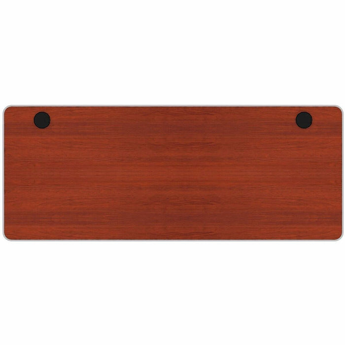 Heartwood 60" Rectangle Top - Rectangle Top - 1" (25.40 mm) Height x 60" (1524 mm) Width x 24" (609.60 mm) Depth - Commercial - Assembly Required - Henna Cherry - Thermofused Laminate (TFL)