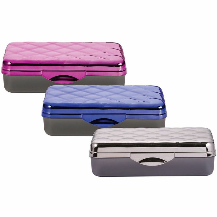 Amax Carrying Case Pencil - Assorted - Plastic Body - 2.50" (63.50 mm) Height x 5.50" (139.70 mm) Width x 8.25" (209.55 mm) Depth - 1 Each