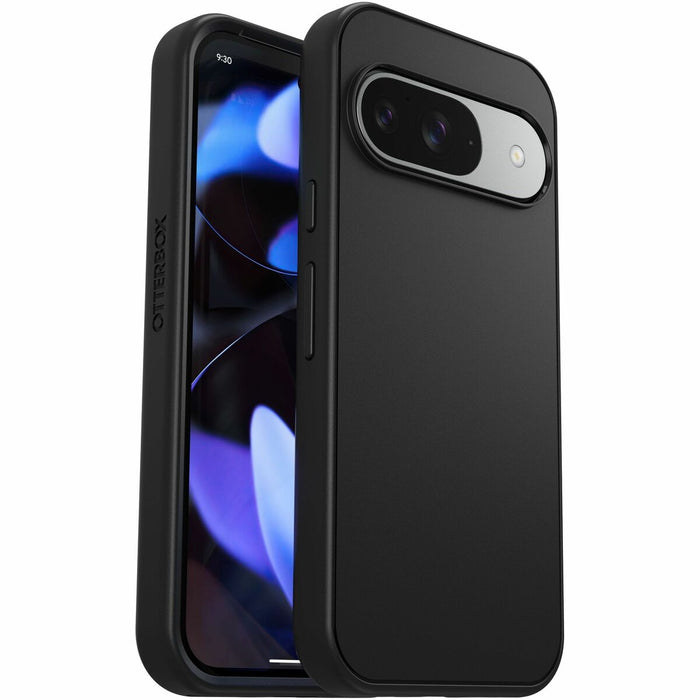 OtterBox Google Pixel 9 and Google Pixel 9 Pro Case Symmetry Series - For Google Pixel 9, Pixel 9 Pro Smartphone - Black - Drop Resistant, Shock Absorbing - Polycarbonate (PC), Thermoplastic Elastomer (TPE), Plastic - Retail