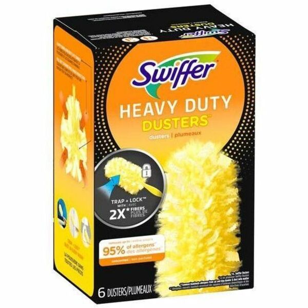 Swiffer Duster Multi-Surface Heavy Duty Refills - Heavy Duty - Fiber - 6 / Box