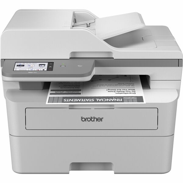 Brother MFC-L2980DW Wired & Wireless Laser Multifunction Printer - Monochrome - Copier/Fax/Printer/Scanner - 36 ppm Mono Print - 1200 x 1200 dpi Print - Automatic Duplex Print - 1200 dpi Optical Scan - Monochrome Fax - Fast Ethernet - Wireless LAN - Wi-Fi