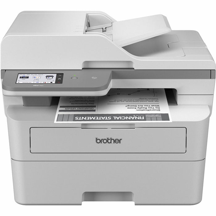 Brother MFC-L2980DW Wired & Wireless Laser Multifunction Printer - Monochrome - Copier/Fax/Printer/Scanner - 36 ppm Mono Print - 1200 x 1200 dpi Print - Automatic Duplex Print - 1200 dpi Optical Scan - Monochrome Fax - Fast Ethernet - Wireless LAN - Wi-Fi