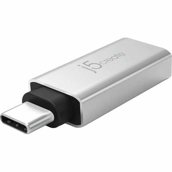 j5create USB-C to USB Type-A 3.1 Adapter - 1 x USB Type C - Male - 1 x USB 3.1 Type A - Female - White - 1 Each