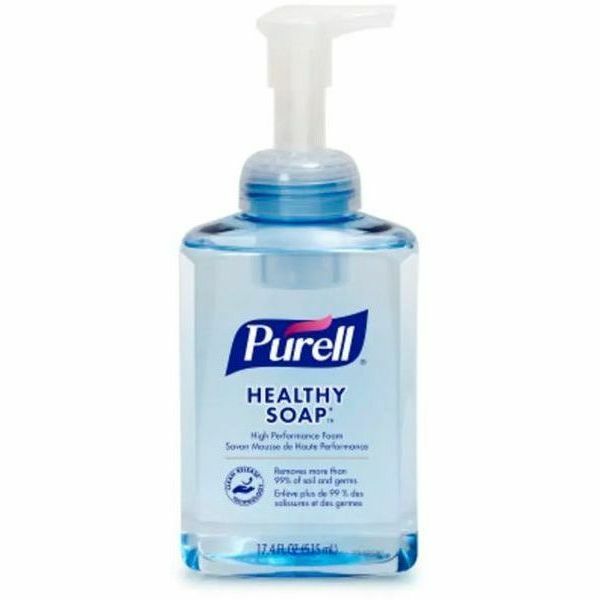 PURELL&reg; CRT HEALTHY SOAP High Performance Foam - 515 mL - Pump Bottle Dispenser - Dirt Remover, Kill Germs - Preservative-free, Eco-friendly - 1 Each