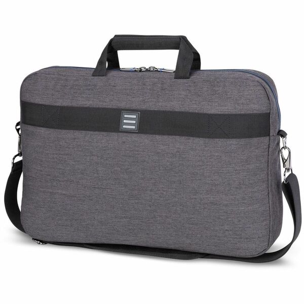 Nextech Carrying Case (Briefcase) for 17.3" Notebook - Gray - Polyester Body - Shoulder Strap, Trolley Strap - 11.60" (294.64 mm) Height x 17.32" (439.93 mm) Width x 2.35" (59.69 mm) Depth - 1 Each