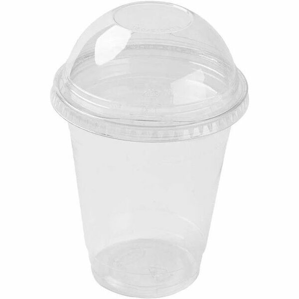 Globe PET Cold Cups - 20 Oz / Clear - 591.47 mL - Clear - Polyethylene Terephthalate (PET) - Yogurt, Cold Food, Ice Cream, Cold Drink, Iced Tea, Soda, Juice, Slush Drink - Recycled - 50 / Pack