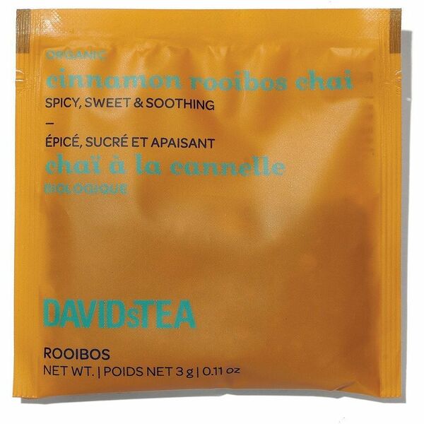 DAVIDsTEA Cinnamon Rooibos Chai Tea - 25 / Box