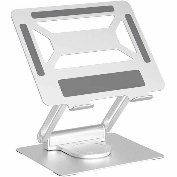 Intekview Notebook Stand - 3.10" (78.74 mm) Height x 10.20" (259.08 mm) Width - Steel - For Notebook - Built-in USB Port