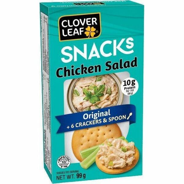 Clover Leaf Chicken Salad Snacks- Original - Original - 3.49 oz (99 g) - 1 / Box