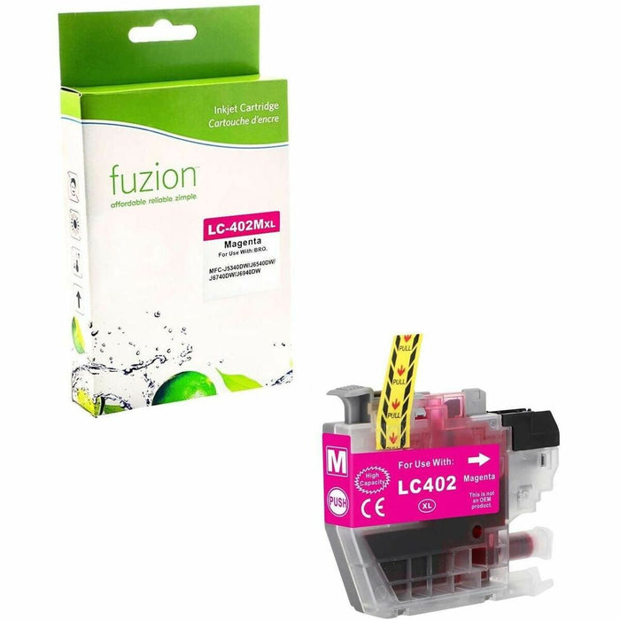 fuzion Compatible Inkjet for Brother LC402XLMS - Magenta - Yield: 1500
