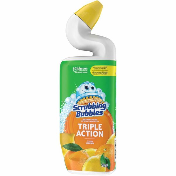 Scrubbing Bubbles&reg; Toilet Bowl Cleaner - For Toilet Bowl - 710 mL - Citrus Scent - Freshen - 1 Each