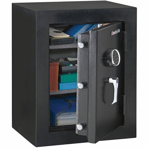 Master Lock Fire/Water Digital Safe - 95.99 L - Digital, Programmable Lock - Pry Resistant, Water Resistant, Fire Resistant, Scratch Resistant - for Document, Home, Office - Overall Size 27.8" (706.12 mm) Height x 21.7" (551.18 mm) Width x 19" (482.60 mm)