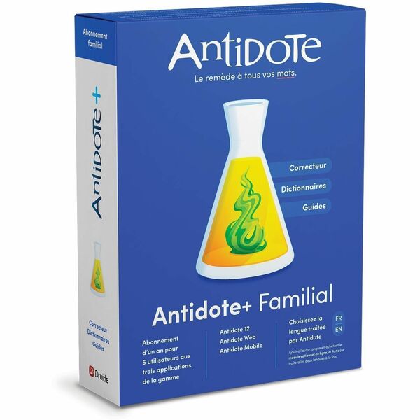 Antidote+ Family - Writing Assistance - English, French