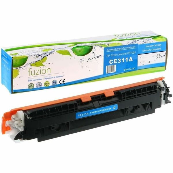 fuzion Compatible Toner for HP CE311A (126A) - Cyan - Yield: 1000