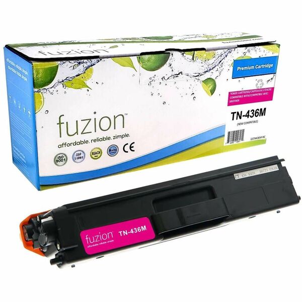 fuzion Compatible Toner Super High Yield for Brother TN436M - Magenta - Yield: 6500