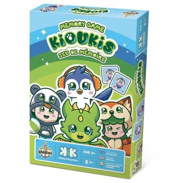 Editions Gladius Card Game - 72 Card(s) - Animal, Learning - Classic - 1 Each