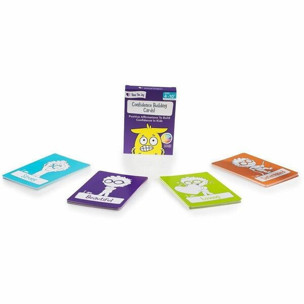 Open The Joy Confidence Building Cards! - English Version - Theme/Subject: Fun - Skill Learning: Self-confidence, Positivity, Self-esteem, Correct Behavior, Exploration, Communication - 5+ - 1 Each