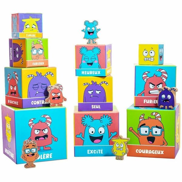 Open The Joy Educational Toy - Building Blocks - Theme/Subject: Fun, Learning - 12 Month & Up