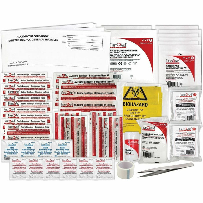 First Aid Central British Columbia Personal First Aid Kit Refill - 42 x Piece(s) - Plastic Case