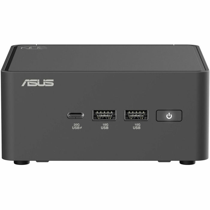 Asus NUC 15 Pro NUC15CRHI3 Barebone System - Mini PC - Intel Core 3 100U - Intel Chip - 96 GB DDR5 SDRAM DDR5-5600/PC5-44800 Maximum RAM Support - 2 Total Memory Slots - NVMe Controller - Intel - IEEE 802.11be - Bluetooth 5.4 - Network (RJ-45) - 2 M.2 Int