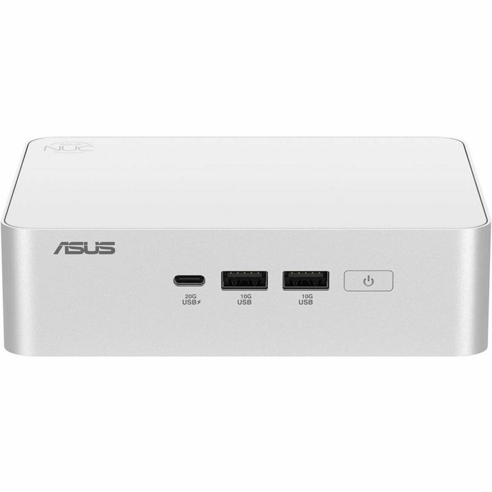 Asus NUC 15 Pro Plus RNUC15CRSU5063AU Desktop Computer - Intel Core Ultra 5 225H - 16 GB - 512 GB SSD - Mini PC - Silver - Intel Chip - Windows 11 Home - Intel Arc 130T Graphics DDR5 SDRAM - IEEE 802.11be Wireless LAN - 120 W