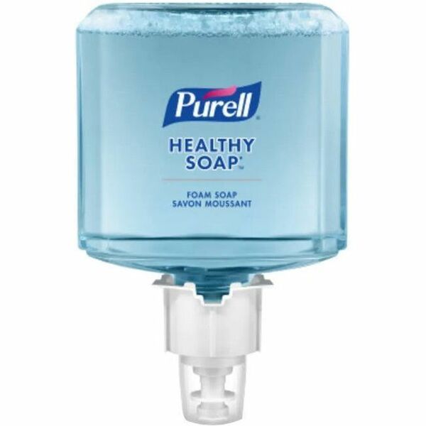 PURELL&reg; Healthy Soap Mild Foam - 1.20 L - Dirt Remover, Bacteria Remover - Hand - Moisturizing - Dye-free, Fragrance-free, Phthalate-free, Paraben-free, Triclosan-free, Quick Rinse, Refillable - 12 / Box