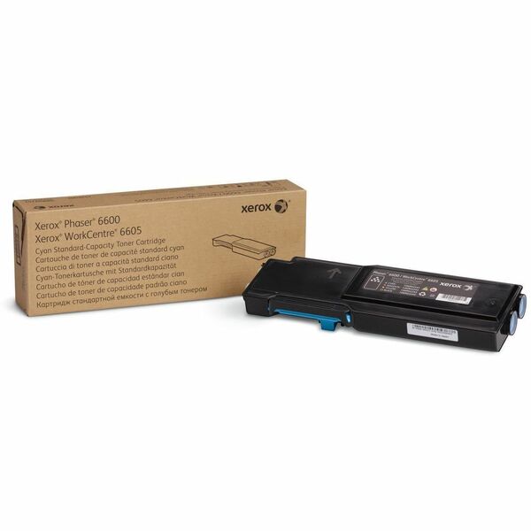 Xerox Original Standard Yield Laser Toner Cartridge - Cyan - 1 Each - 2000 Pages