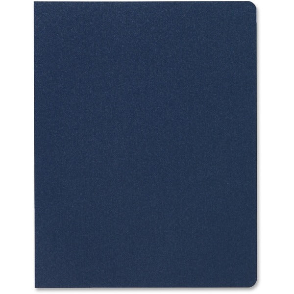 GBC Designer Letter Presentation Cover - 8 3/4" (222.25 mm) x 11 1/4" (285.75 mm) - Poly - Navy - 25 / Pack