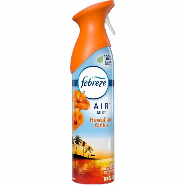 Febreze Air Freshener Spray - Spray - 250 mL - Hawaiian Aloha - Odor Neutralizer, VOC-free - 1 Each