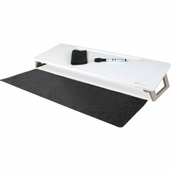 Magnetic Desktop Pad - Quartet&reg; Magnetic Dry-Erase Desktop Computer Pad, 21" x 7 3/4" , White Surface