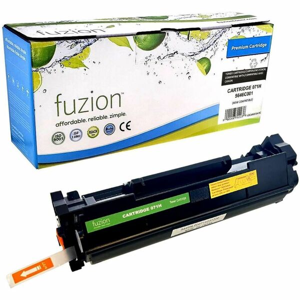 fuzion Compatible Toner High Yield for Canon 5646C001 (071H) - Black - Yield: 2500