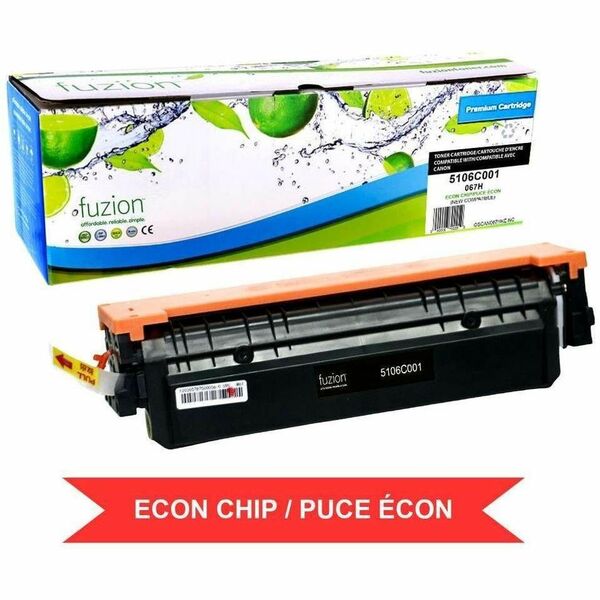 fuzion Compatible Toner High Yield for Canon 5106C001 (067H) w/ ECON chip - Black - Yield: 3130