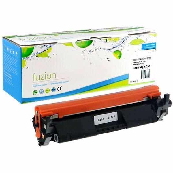fuzion Compatible Toner for Canon 2168C001 (051) - Black - Yield: 1700