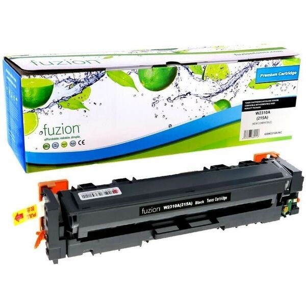 fuzion Compatible Toner for HP W2310A (215A) - Black - 1 Each