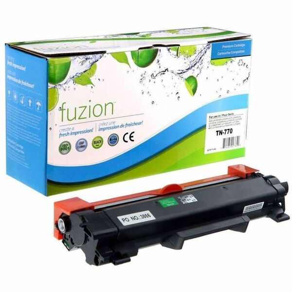 fuzion Compatible Toner High Yield for Brother TN770 - Black - Yield: 4500