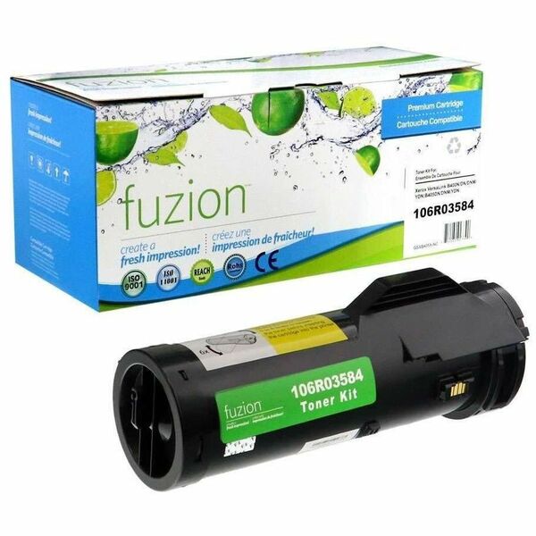 fuzion Compatible Toner High Yield for Xerox 106R03584 - Black - 1 Each