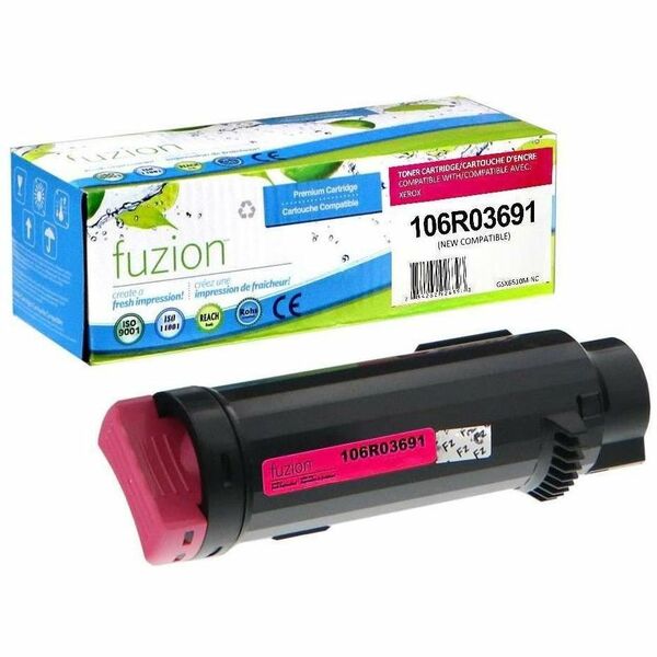 fuzion Compatible Toner for Xerox 106R03691 - Magenta - Yield: 4300