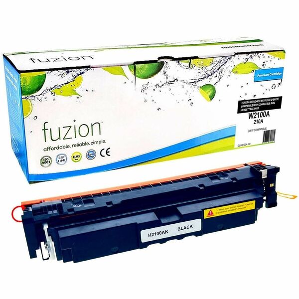 fuzion Compatible Toner for HP W2100A (210A) - Black - Yield: 2000